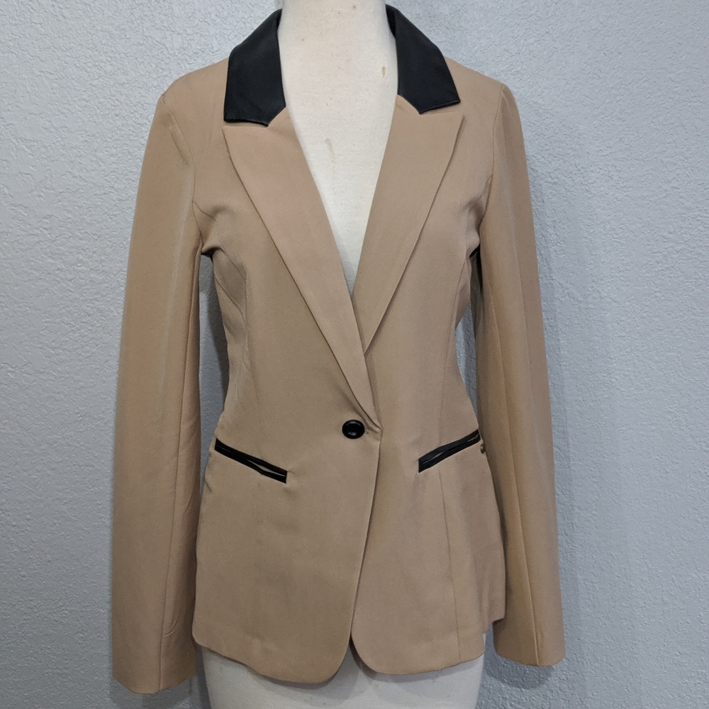 Tan blazer